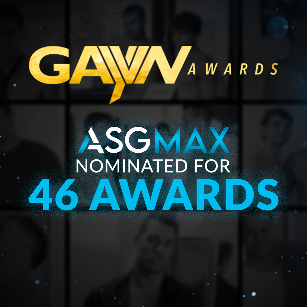 ASGmax Earns 46 Nominations for the 2025 GayVN Awards ASGmax Blog