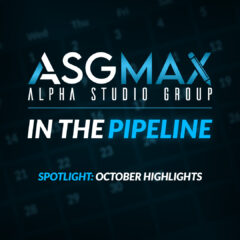 ASGmax October Schedule