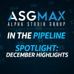 ASGmax December 2025 schedule